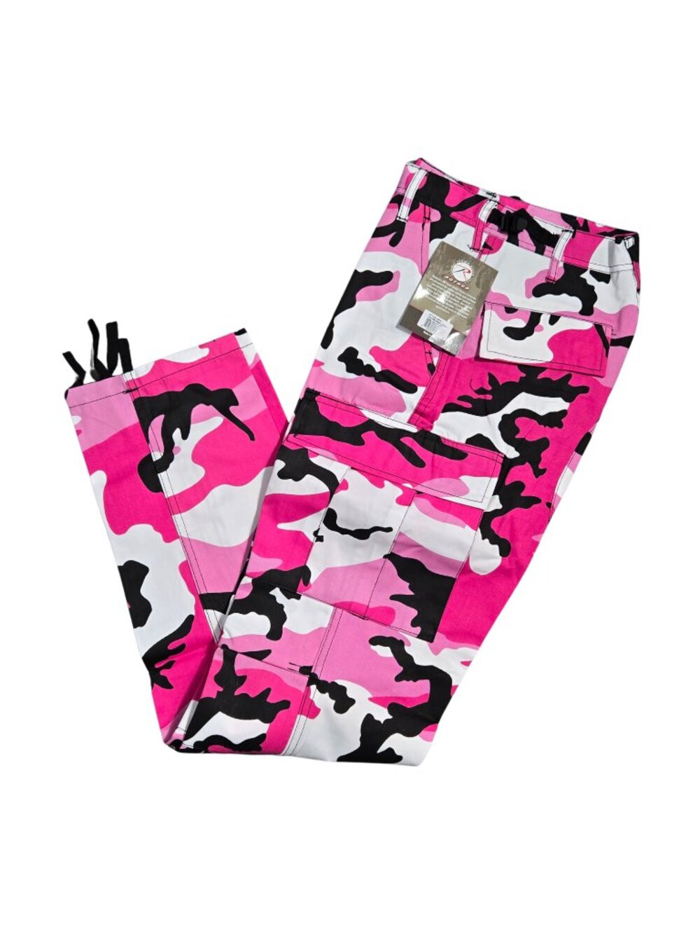 NWT | Rothco Pink Camo Battle Dress Uniform Cargo Pants XSmall